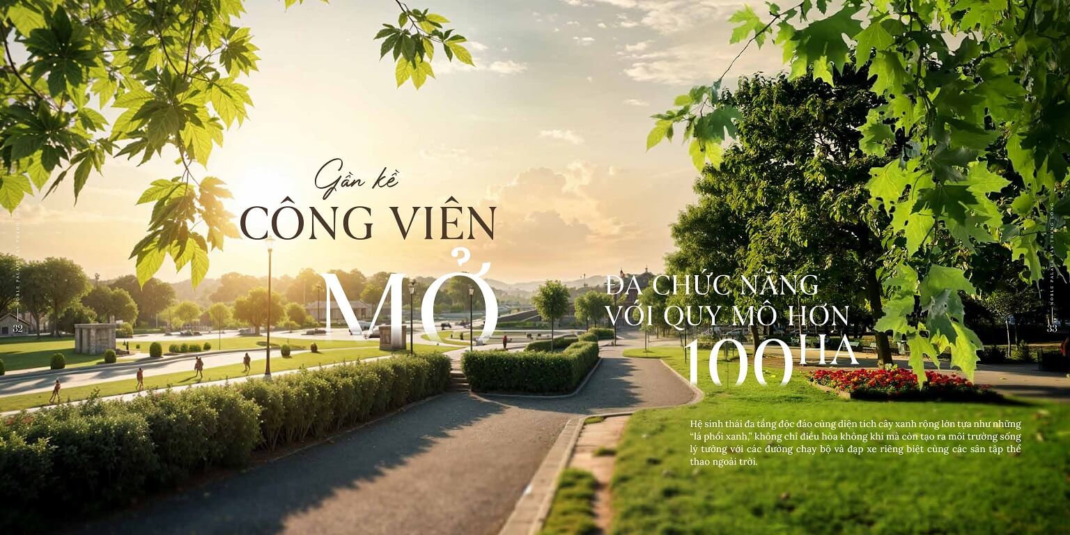 Công viên đa chức năng dự án Noble Place Tây Thăng Long