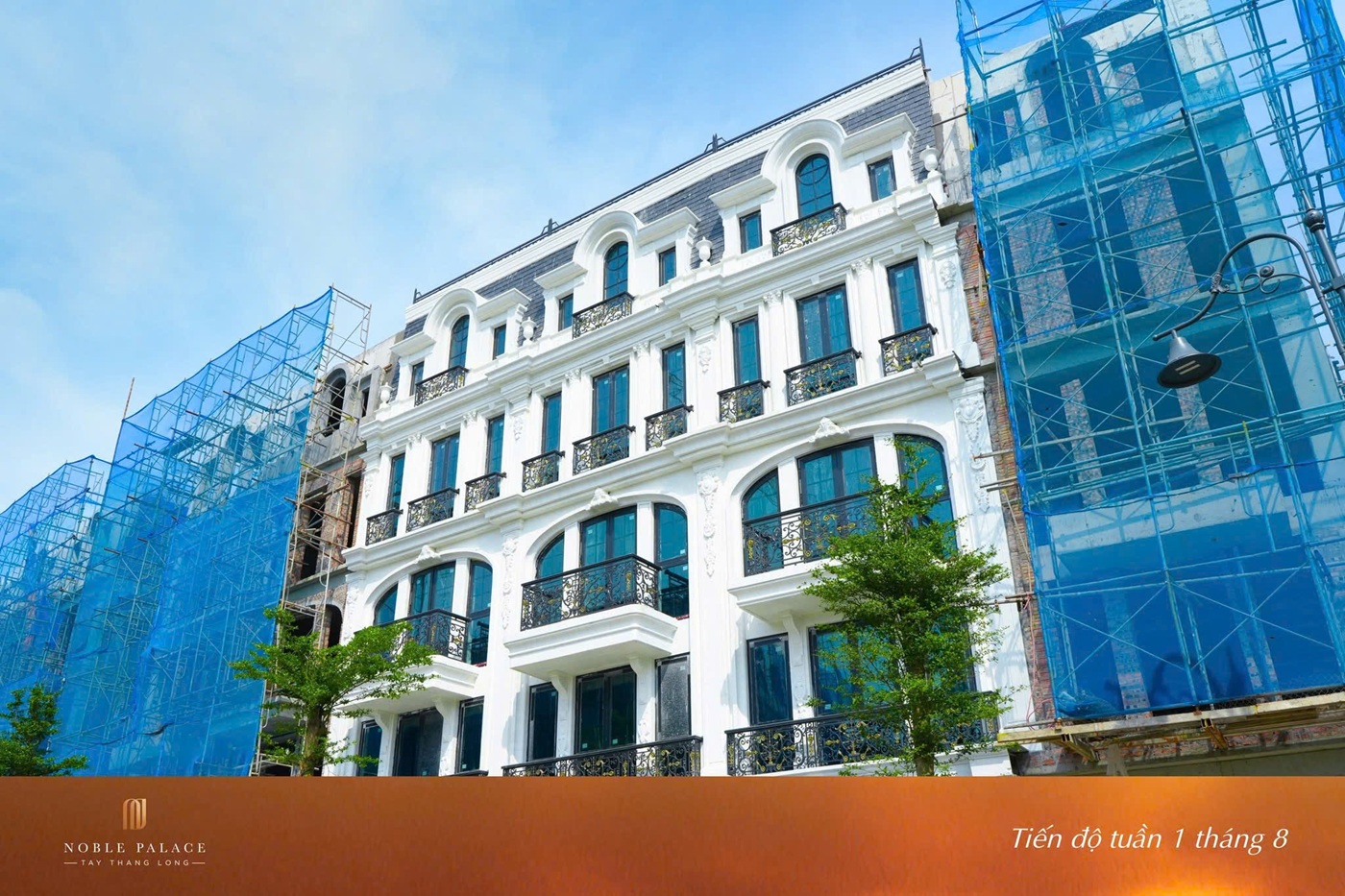 Tiến độ dự án Noble Palace Tây Thăng Long
